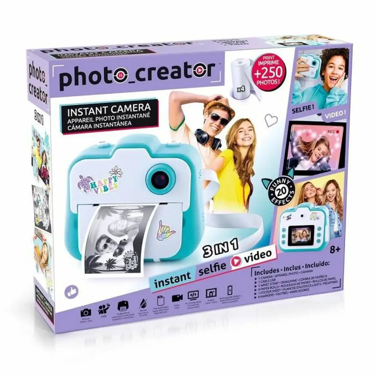 Les Enfants Polaroid Appareil Photo numérique, Peut Prendre des