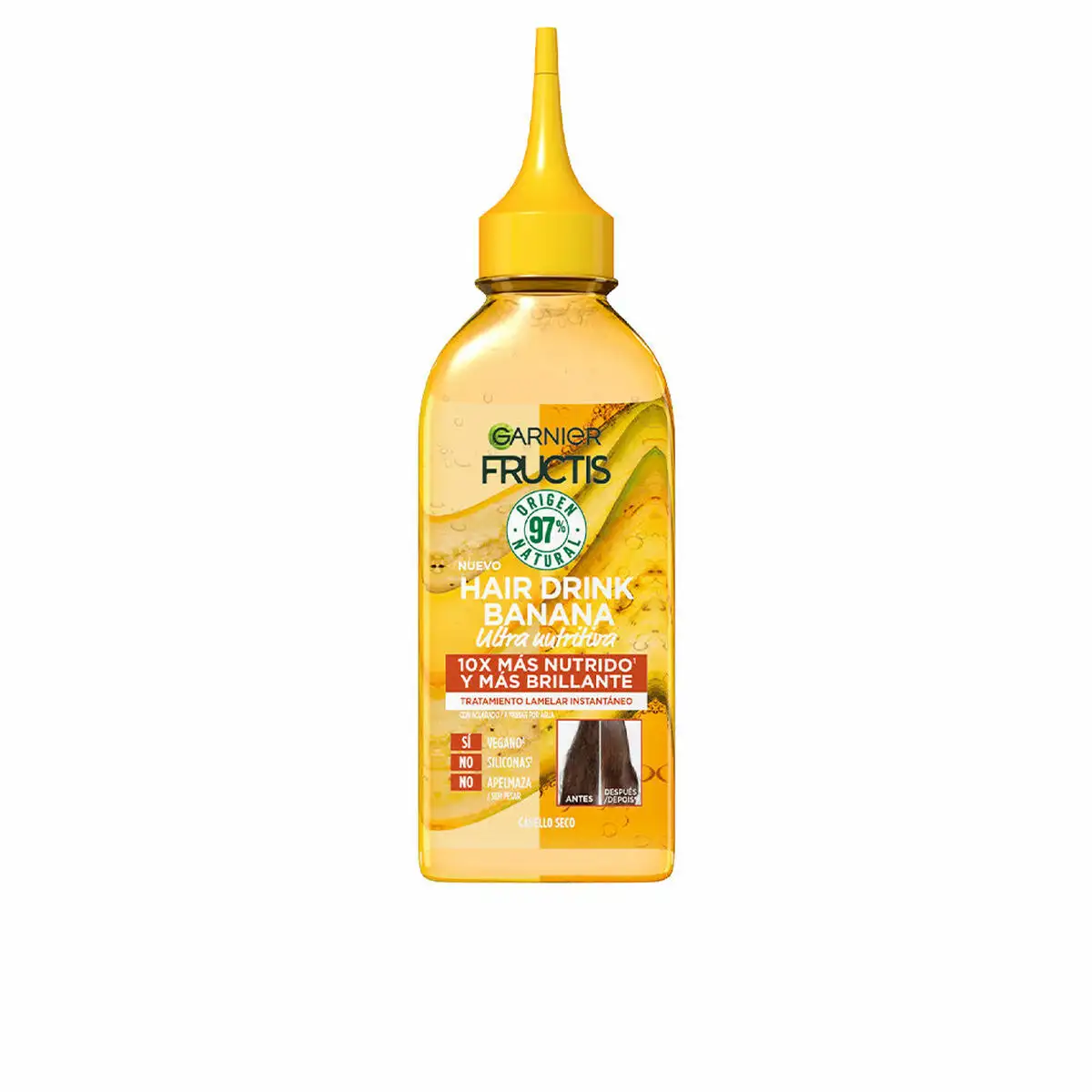 Apres shampoing nutritif garnier fructis hair drink liquide banana 200 ml _9264. Bienvenue chez DIAYTAR SENEGAL - Où Chaque Objet a sa Propre Histoire. Découvrez notre sélection soigneusement choisie et choisissez des produits qui racontent le patrimoine sénégalais.