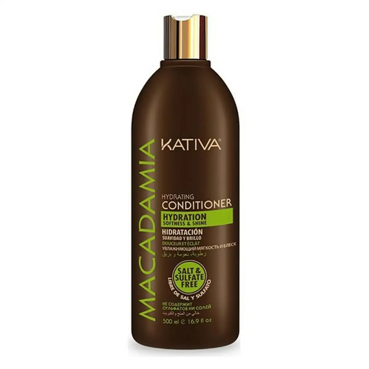 Apres shampooing macadamia kativa 500 ml 500 ml _7412. DIAYTAR SENEGAL - Où Chaque Produit est une Histoire à Raconter. Découvrez notre sélection de produits qui vous permettent de créer votre propre récit à travers vos achats.