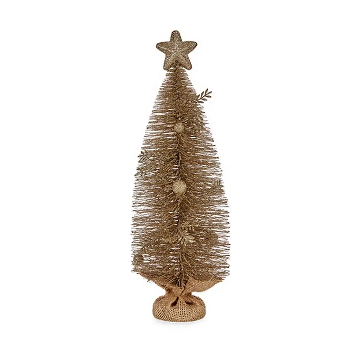 Arbre de noel avec etoile 23 x 14 5 x 46 cm champagne_3776. Bienvenue sur DIAYTAR SENEGAL - Votre Fenêtre sur le Shopping Moderne. Parcourez notre boutique en ligne et découvrez des produits qui incarnent l'évolution du style et de la qualité.