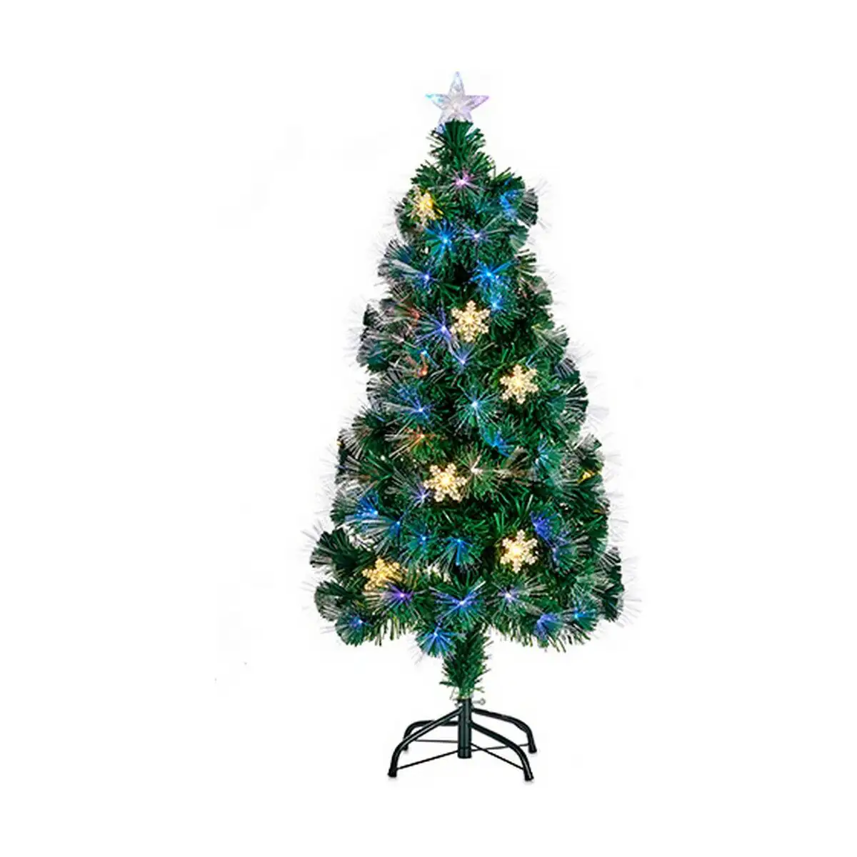 Arbre de noel avec etoile lumiere led vert_6100. Bienvenue dans l'univers captivant de DIAYTAR SENEGAL - Votre Plateforme de Shopping Tout-en-Un. Parcourez notre boutique en ligne pour découvrir des produits uniques, allant des articles ménagers aux élégants accessoires de mode.