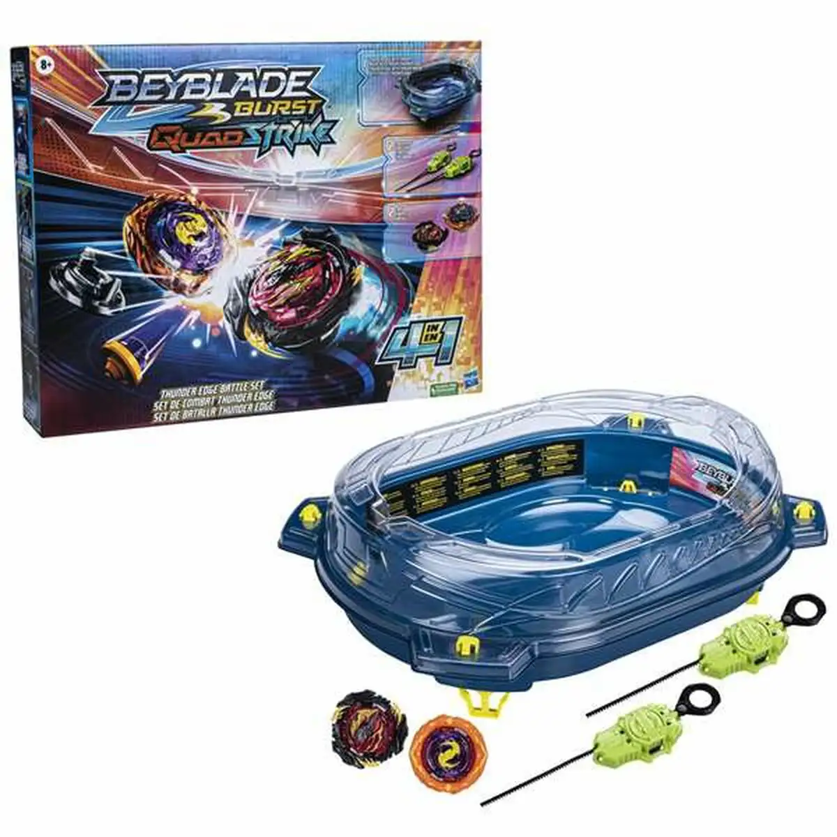 Arene de combats hasbro beyblade quadstrike_2796. DIAYTAR SENEGAL - L'Art de Vivre le Shopping en Ligne. Découvrez notre plateforme intuitive et trouvez des produits qui vous inspirent et vous enchantent, à chaque clic.