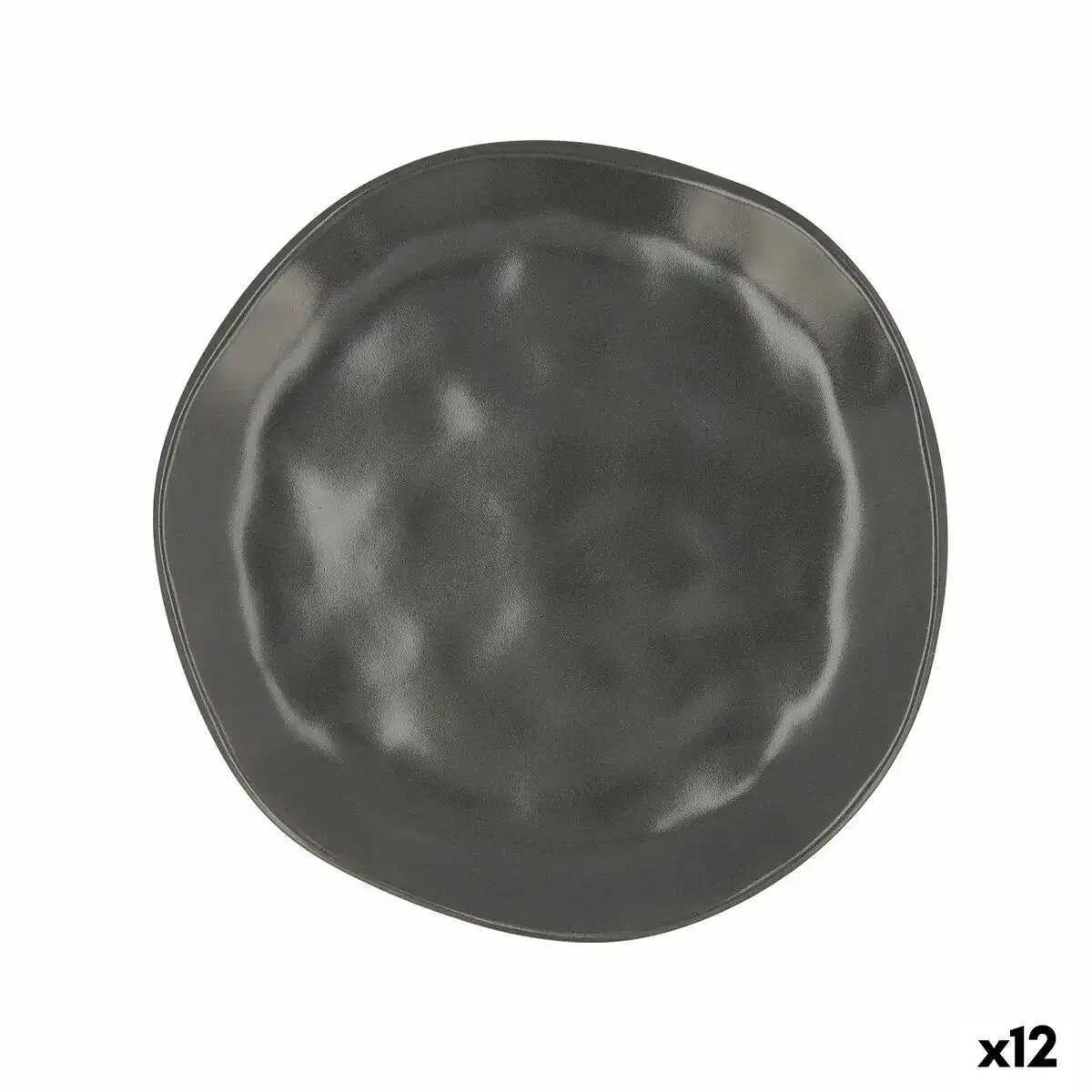 Assiette a dessert bidasoa cosmos ceramique noir 20 cm 12 unites _5512. DIAYTAR SENEGAL - Où la Tradition Renouvelée Rencontre l'Innovation. Explorez notre gamme de produits qui fusionnent l'héritage culturel avec les besoins contemporains.