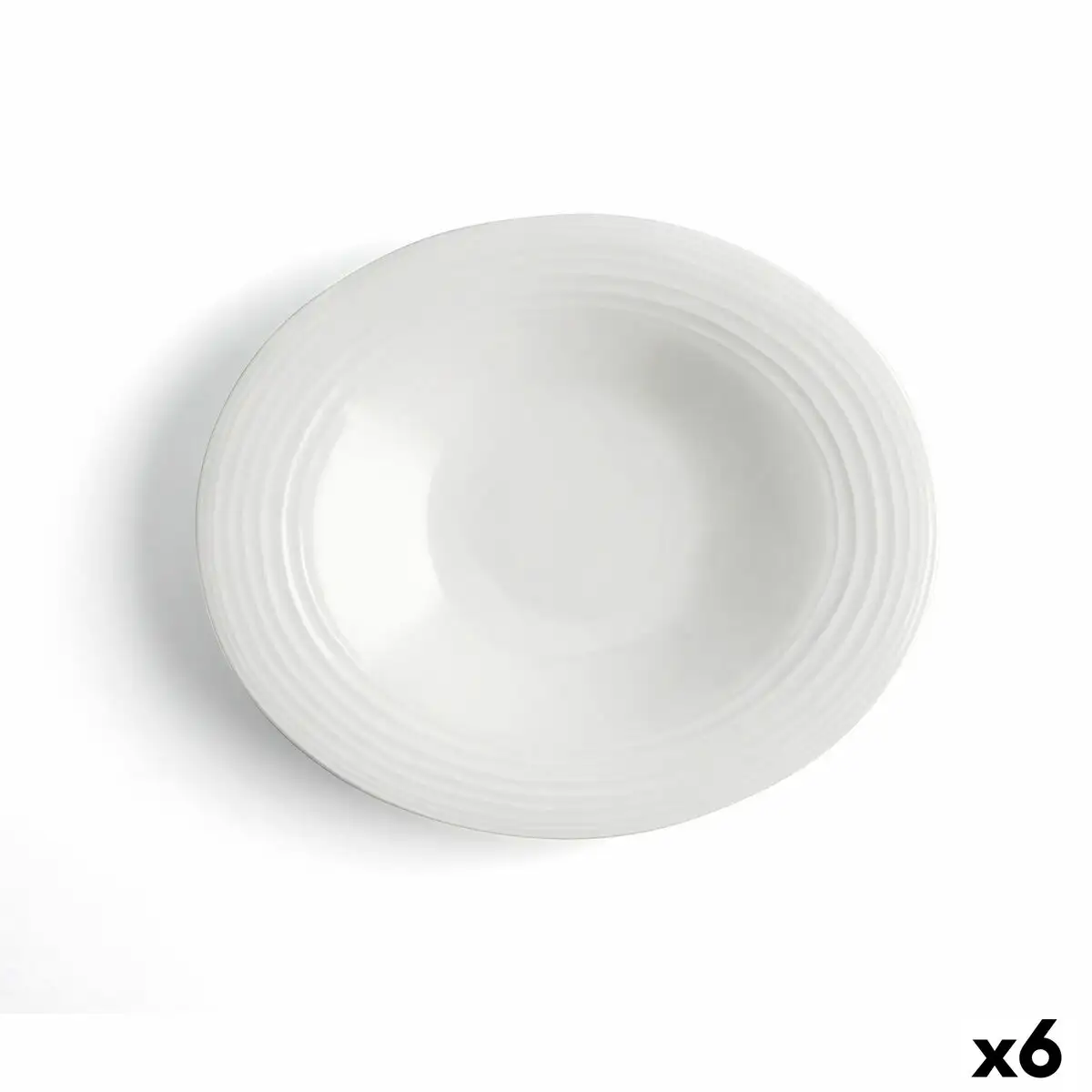 Assiette creuse ariane a bordo ceramique blanc o 29 cm 6 unites _3469. DIAYTAR SENEGAL - Votre Oasis de Shopping en Ligne. Explorez notre boutique et découvrez des produits qui ajoutent une touche de magie à votre quotidien.
