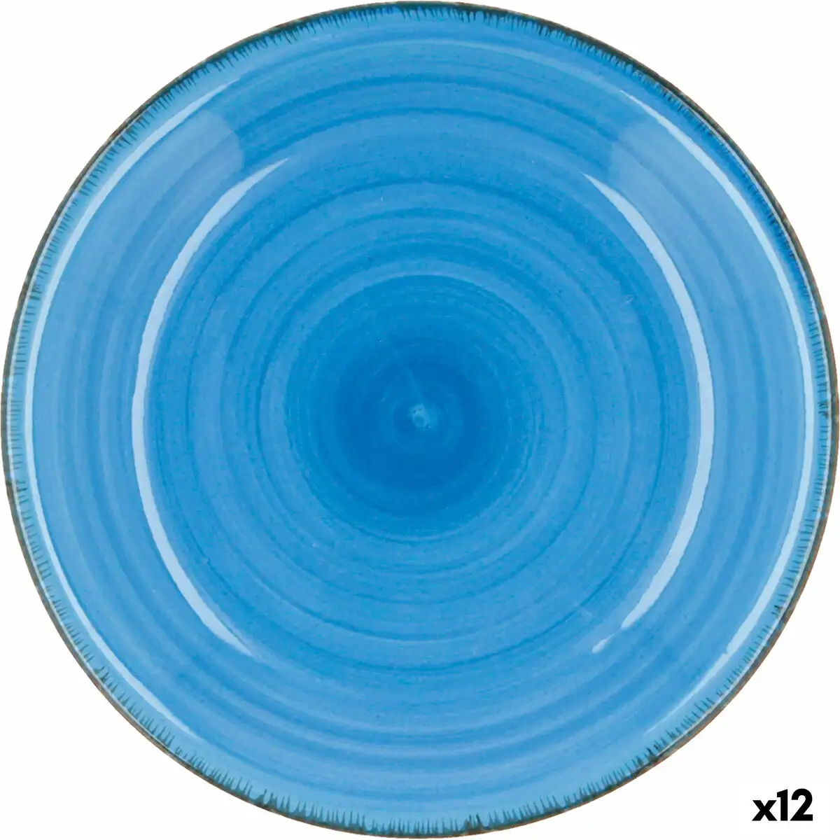 Assiette creuse quid vita bleu ceramique o 21 5 cm 12 unites _8176. DIAYTAR SENEGAL - L'Odyssée du Shopping à Votre Portée. Parcourez notre boutique en ligne et partez à la découverte d'articles qui rendront chaque jour spécial.