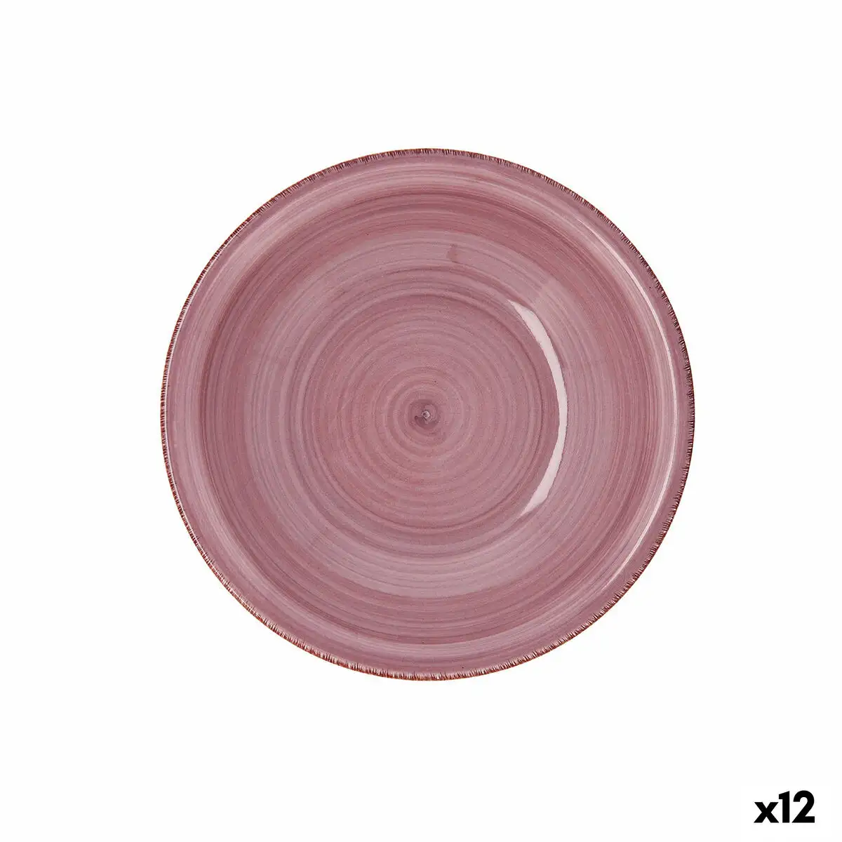 Assiette creuse quid vita peoni ceramique rose o 21 5 cm 12 unites _9247. DIAYTAR SENEGAL - Où Choisir Devient une Expérience Personnalisée. Explorez notre boutique en ligne pour découvrir des produits qui s'adaptent à votre style et à votre essence.