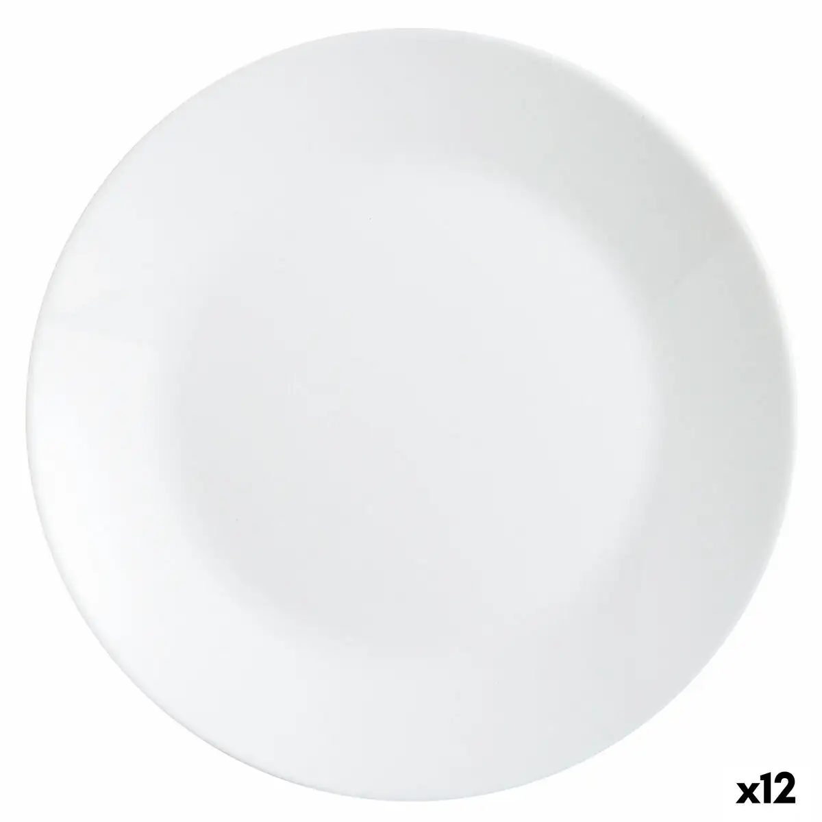 Assiette plate arcopal zelie blanc verre 25 cm 12 unites _2451. DIAYTAR SENEGAL - Où Choisir Devient une Découverte. Explorez notre boutique en ligne et trouvez des articles qui vous surprennent et vous ravissent à chaque clic.