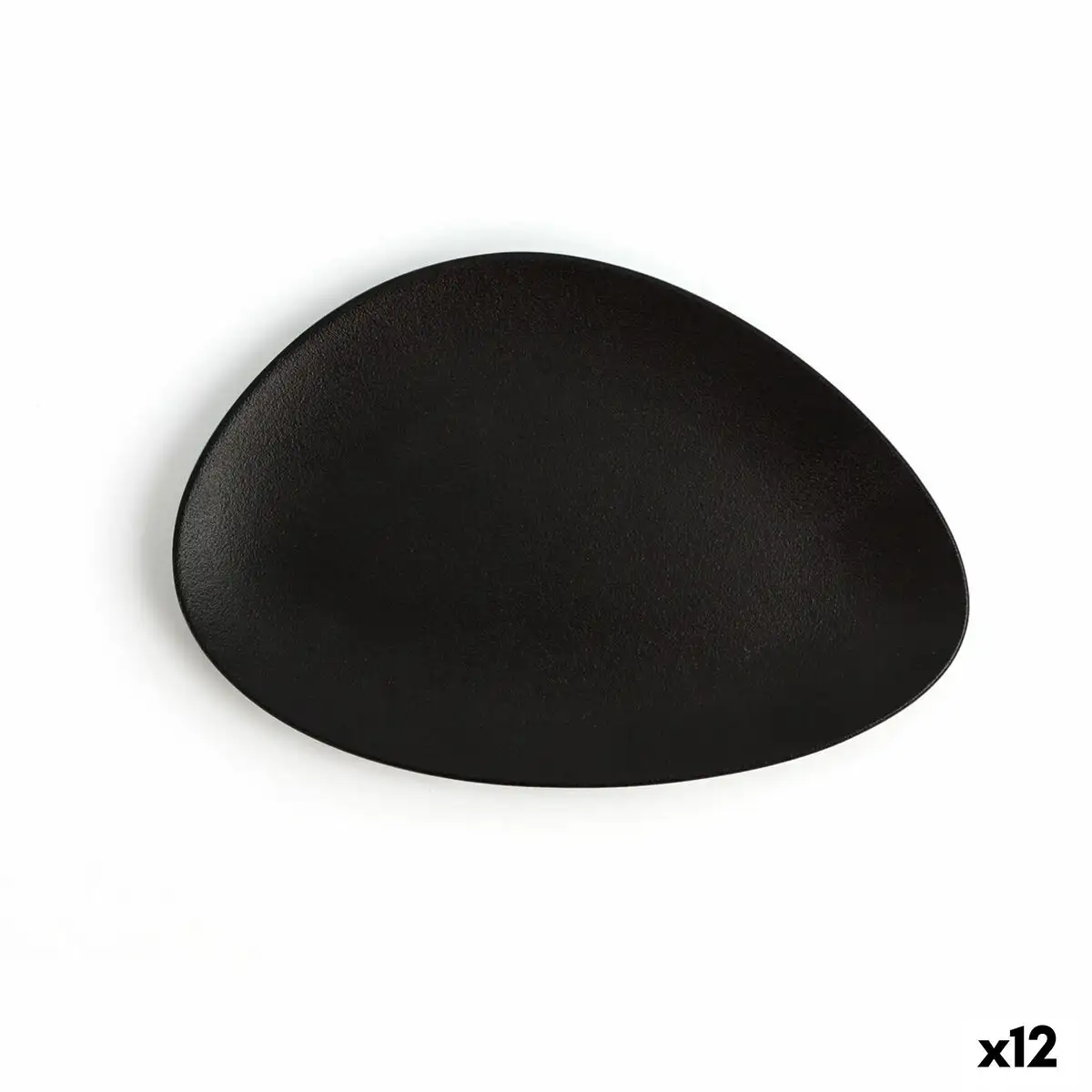 Assiette plate ariane antracita triangulaire ceramique noir o 21 cm 12 unites _9405. DIAYTAR SENEGAL - L'Art de Trouver ce que Vous Aimez. Plongez dans notre assortiment varié et choisissez parmi des produits qui reflètent votre style et répondent à vos besoins.