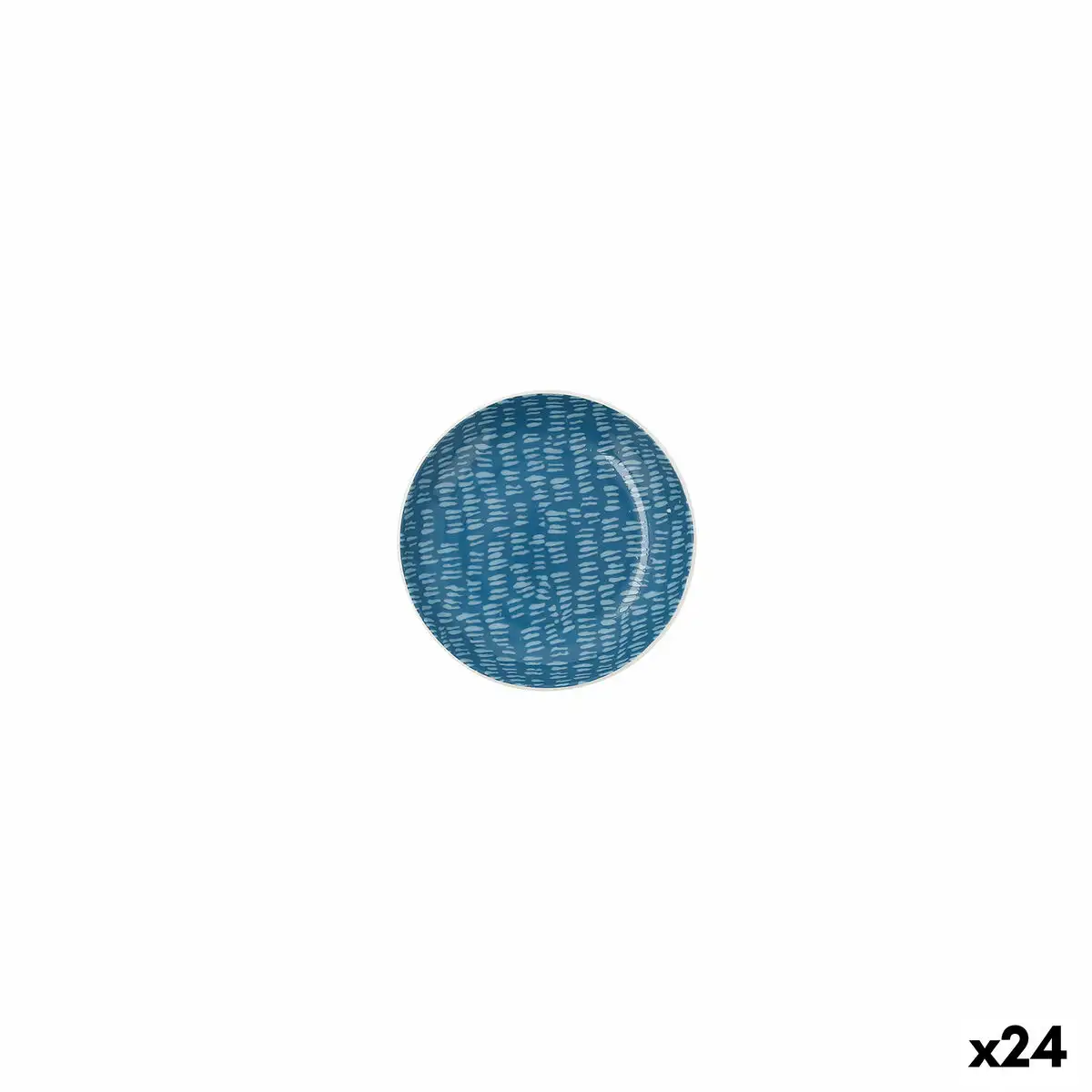 Assiette plate ariane ripple ceramique bleu 10 cm 24 unites _6257. DIAYTAR SENEGAL - Là où les Possibilités sont Infinies. Parcourez nos catégories et laissez-vous séduire par des produits qui enrichiront votre quotidien, du pratique à l'esthétique.