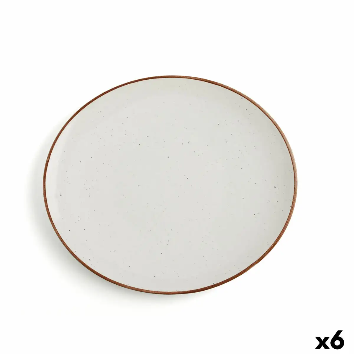 Assiette plate ariane terra ceramique beige 30 x 27 cm 6 unites _6634. Bienvenue chez DIAYTAR SENEGAL - Où Choisir est un Voyage. Plongez dans notre plateforme en ligne pour trouver des produits qui ajoutent de la couleur et de la texture à votre quotidien.