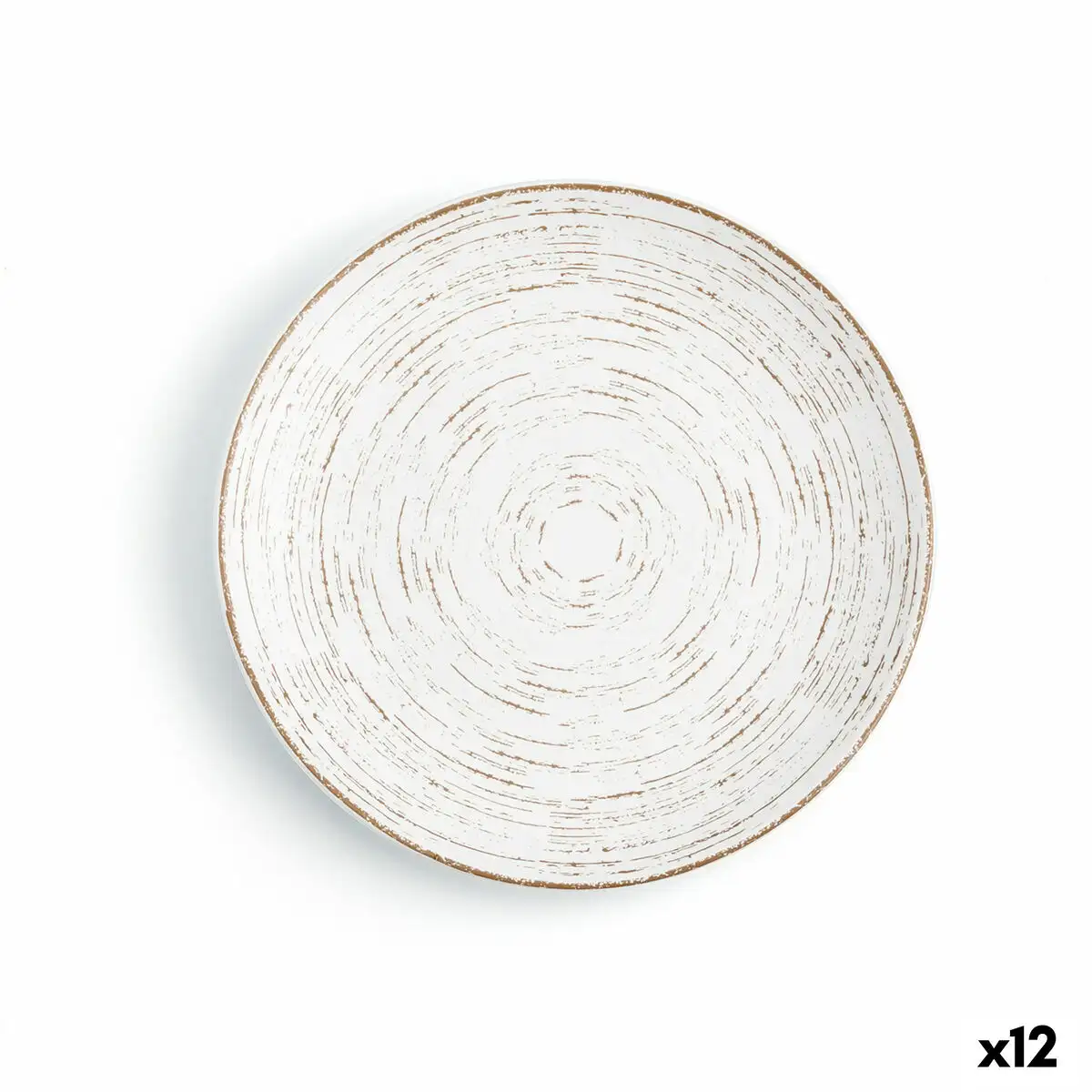 Assiette plate ariane tornado ceramique bicolore o 18 cm 12 unites _9679. Bienvenue chez DIAYTAR SENEGAL - Où Chaque Article Est une Découverte. Naviguez à travers nos offres et laissez-vous surprendre par des trésors cachés qui enrichiront votre vie.