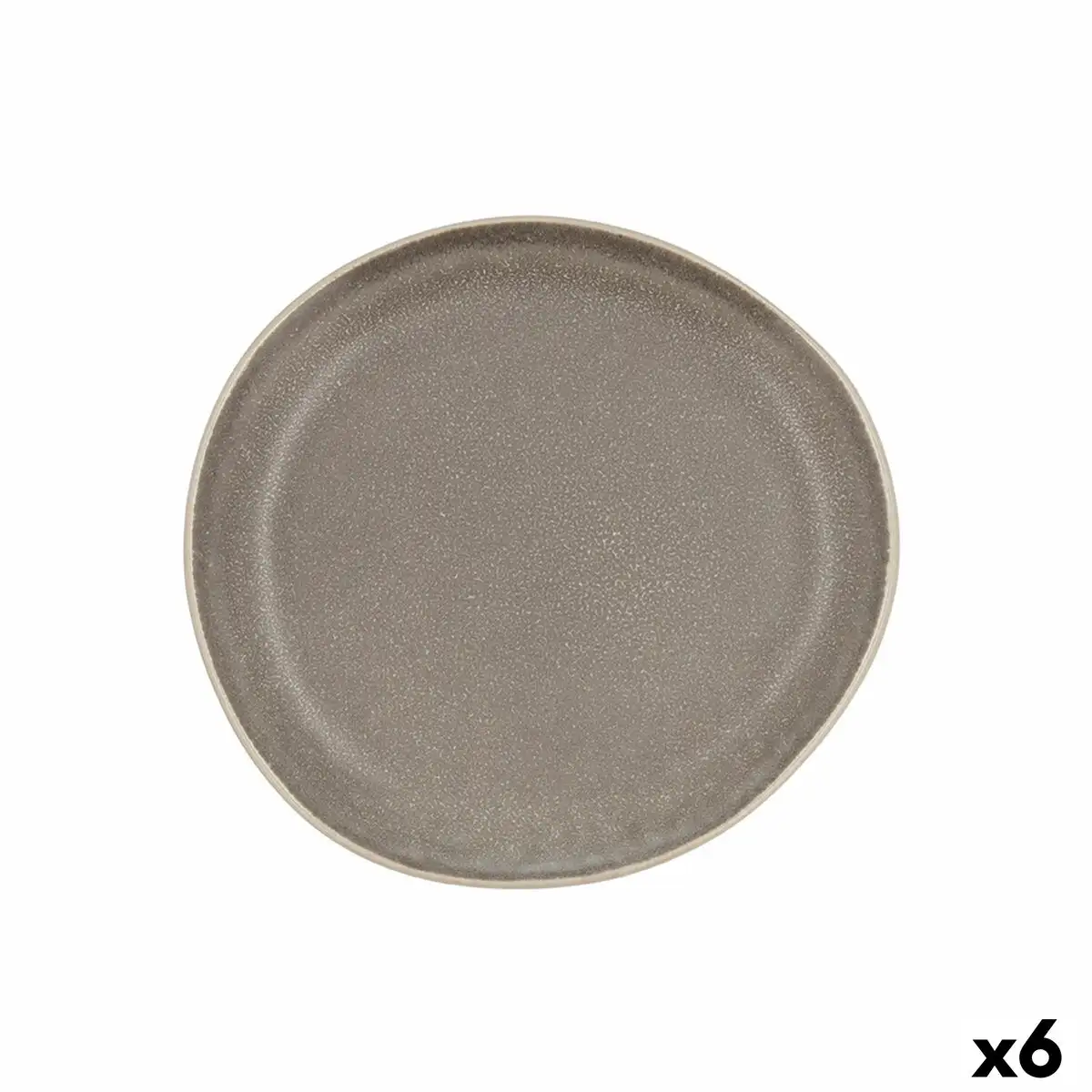 Assiette plate bidasoa gio irregulier 20 cm ceramique gris 6 unites _6652. DIAYTAR SENEGAL - Votre Source de Découvertes Shopping. Découvrez des trésors dans notre boutique en ligne, allant des articles artisanaux aux innovations modernes.