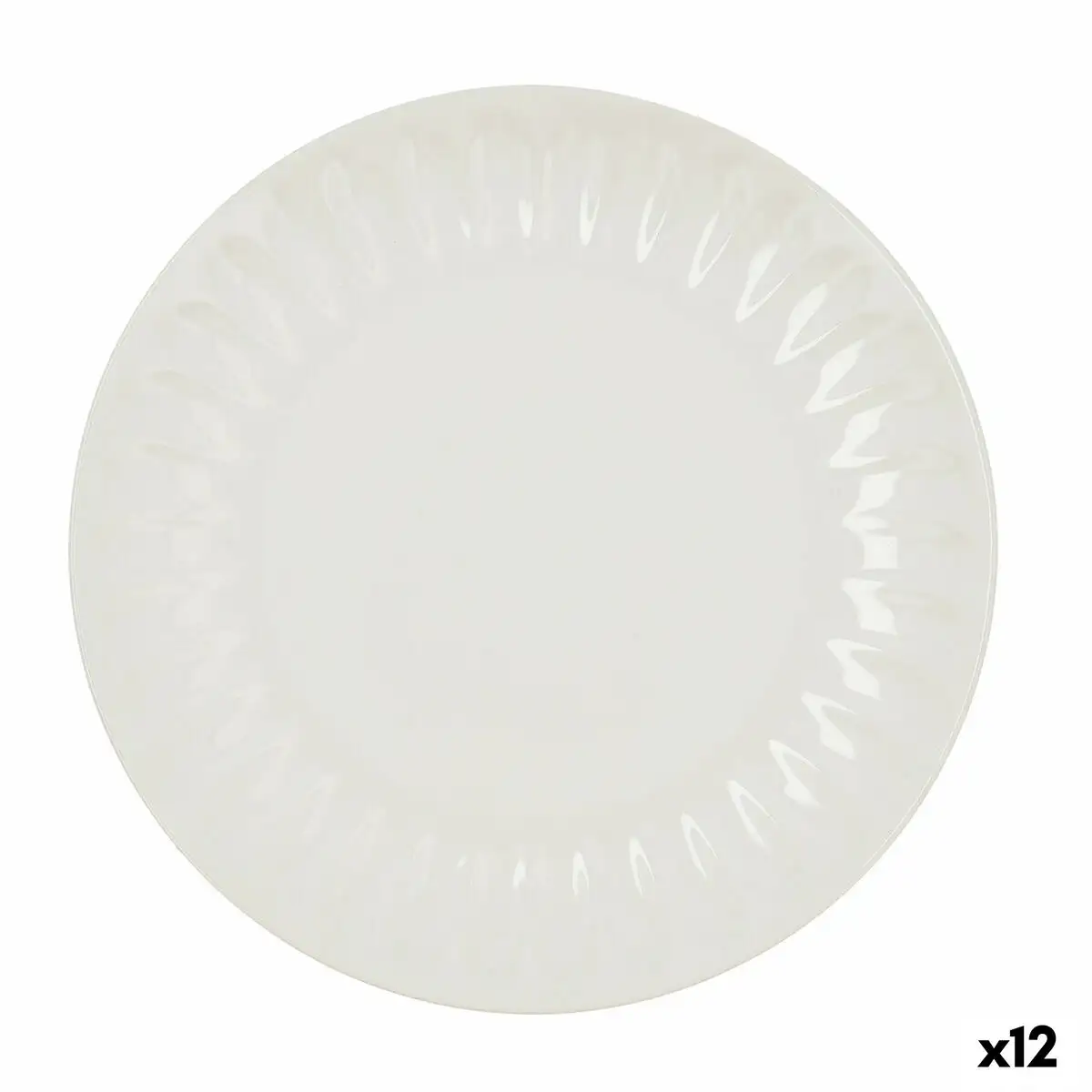 Assiette plate bidasoa romantic ivory ceramique blanc o 27 cm 12 unites _5972. DIAYTAR SENEGAL - L'Art de Vivre le Shopping Inspiré. Parcourez notre catalogue et choisissez des produits qui reflètent votre passion pour la beauté et l'authenticité.