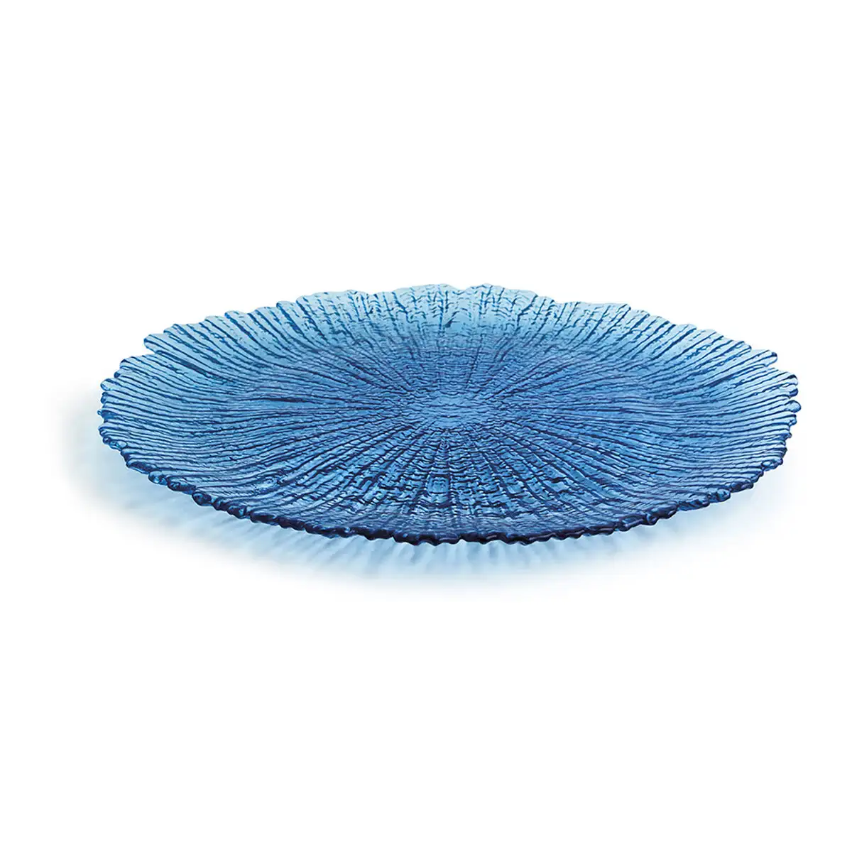 Assiette plate quid mar de viento bleu verre o 32 cm pack 6x _1273. DIAYTAR SENEGAL - Où la Qualité est Notre Engagement. Explorez notre boutique en ligne pour découvrir des produits conçus pour vous apporter satisfaction et plaisir.