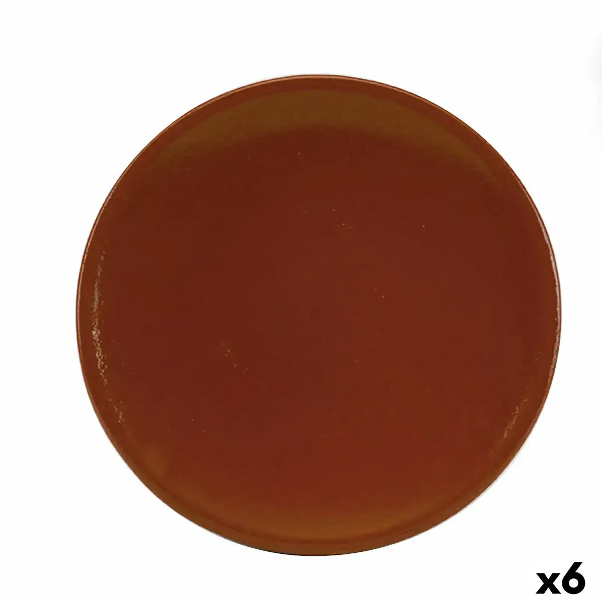 Assiette raimundo refracteur faience ceramique marron o 30 cm 6 unites _5153. DIAYTAR SENEGAL - Là où Chaque Produit a son Histoire. Découvrez notre gamme de produits, chacun portant en lui le récit de l'artisanat et de la passion, pour vous offrir une expérience de shopping authentique.