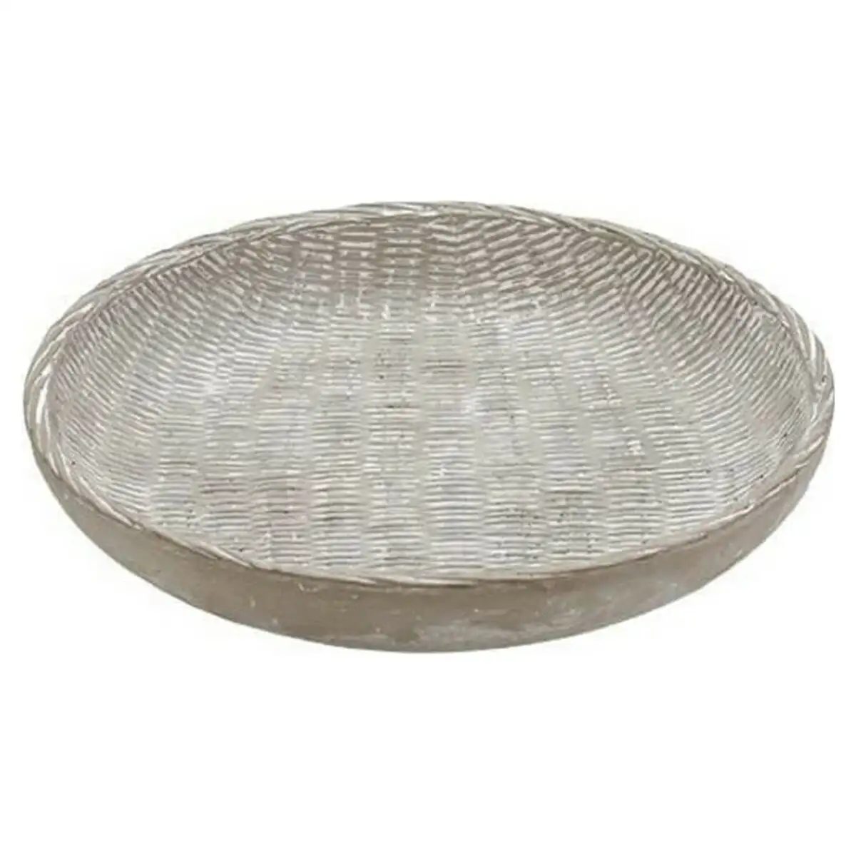 Assiette sable ciment 30 7 x 5 x 30 7 cm _1588. Bienvenue chez DIAYTAR SENEGAL - Où le Shopping Rencontre la Qualité. Explorez notre sélection soigneusement conçue et trouvez des produits qui définissent le luxe abordable.