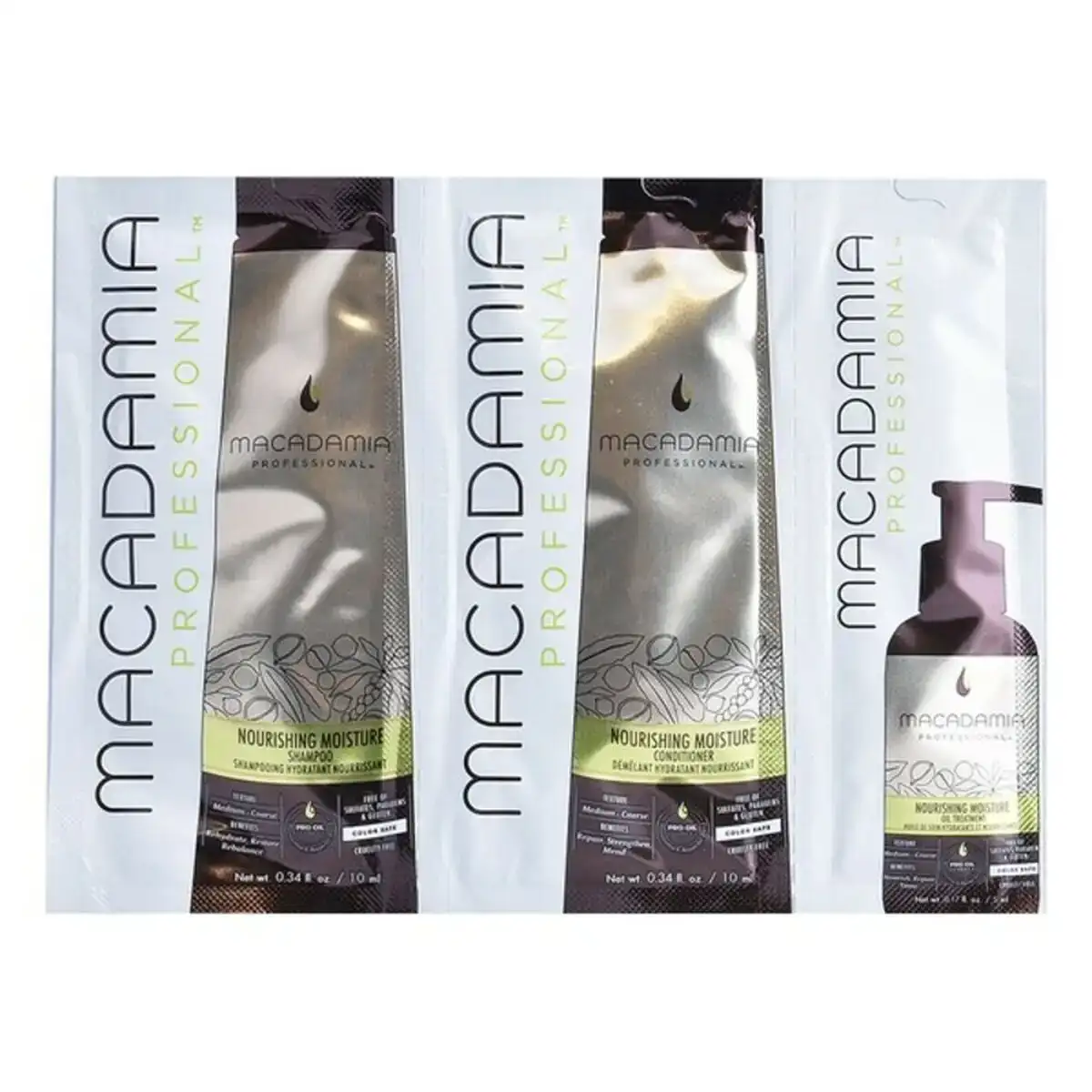 Assortiment pour cheveux femmes nourishing moisture trio macadamia 3 pcs _5499. DIAYTAR SENEGAL - L'Art du Shopping Éclairé. Parcourez notre catalogue et choisissez parmi des produits de qualité qui satisferont vos besoins et votre style.