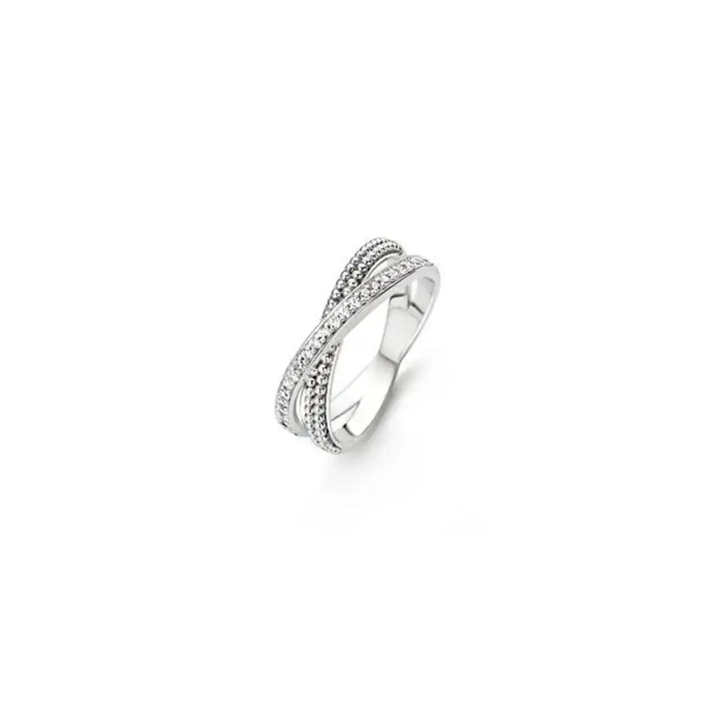 Bague femme ti sento 12020zi 54 14_4755. DIAYTAR SENEGAL - L'Art de Vivre le Shopping Authentique. Découvrez notre boutique en ligne et trouvez des produits qui célèbrent la culture et l'héritage du Sénégal.