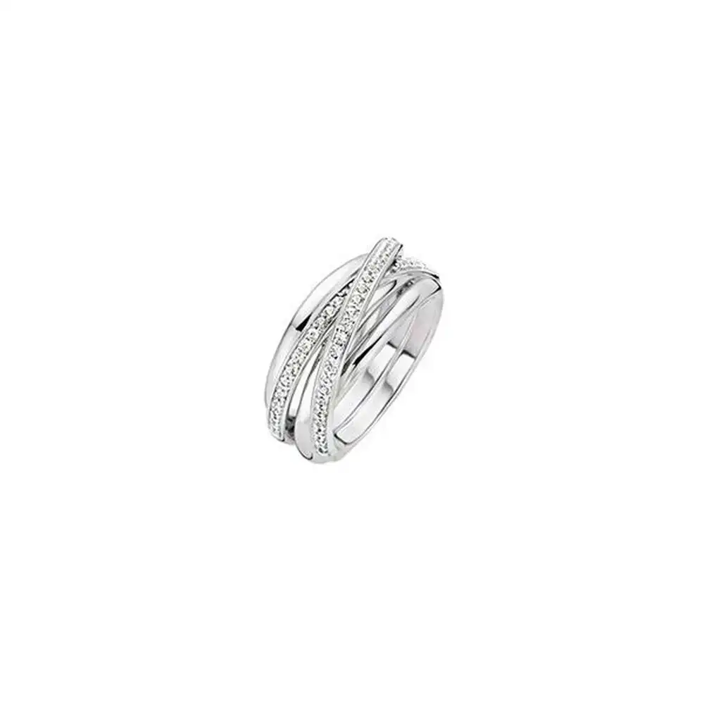 Bague femme ti sento 12056zi 54 14_9138. Bienvenue chez DIAYTAR SENEGAL - Où le Shopping Rime avec Diversité. Plongez dans notre univers de produits et découvrez des trésors qui représentent la richesse culturelle du Sénégal.