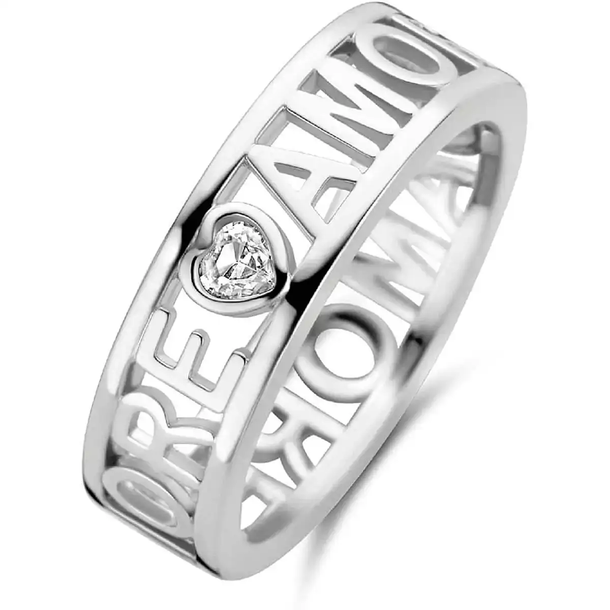Bague femme ti sento 12227zi 54 14_9910. DIAYTAR SENEGAL - Votre Source de Découvertes Shopping. Découvrez des trésors dans notre boutique en ligne, allant des articles artisanaux aux innovations modernes.