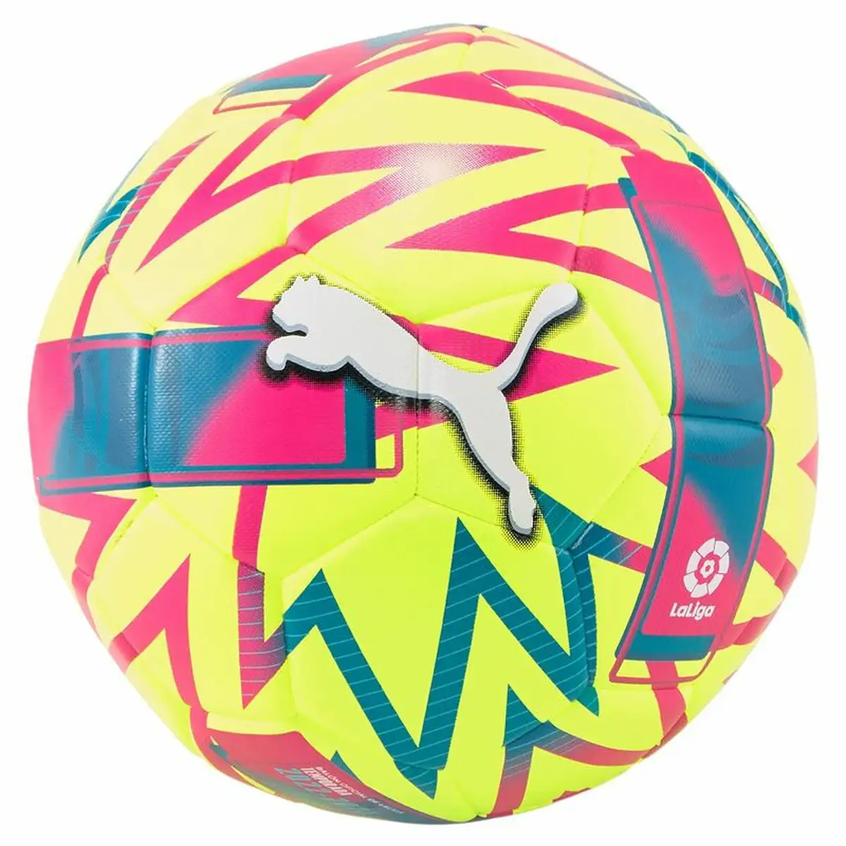 Ballon de football puma orbita la liga jaune 5_6541. DIAYTAR SENEGAL - L'Art de Choisir, l'Art de S'émerveiller. Explorez notre gamme de produits et laissez-vous émerveiller par des créations authentiques et des designs modernes.