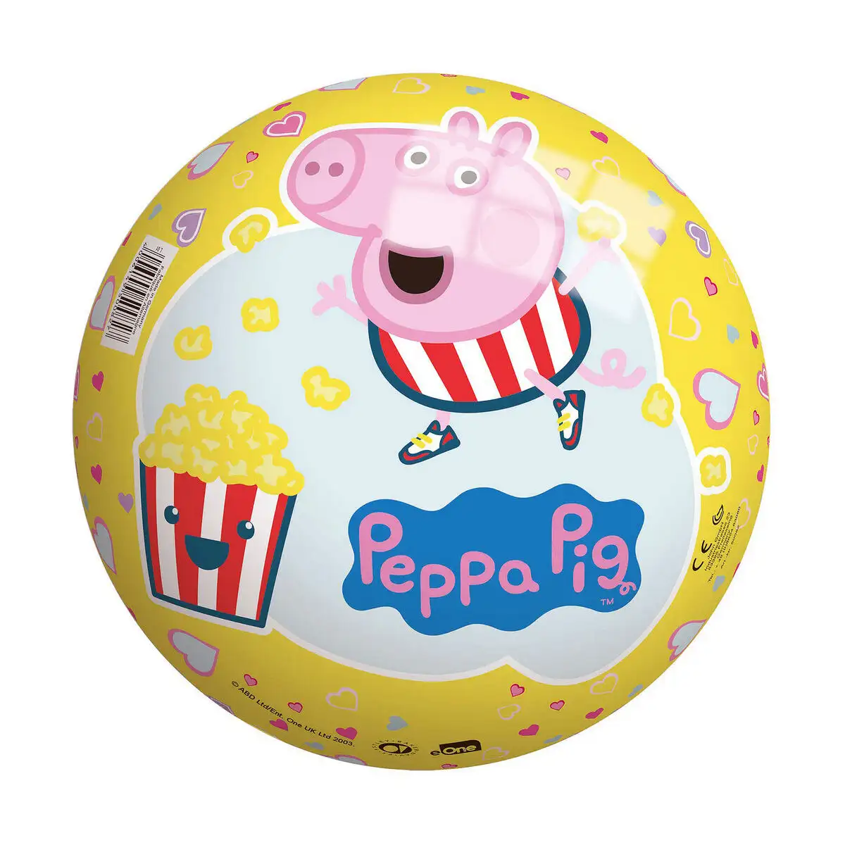 Ballon peppa pig jaune pvc_7664. Entrez dans l'Univers de DIAYTAR SENEGAL - Où l'Authenticité Renouvelle Votre Quotidien. Explorez notre gamme de produits et trouvez des articles qui reflètent votre essence.