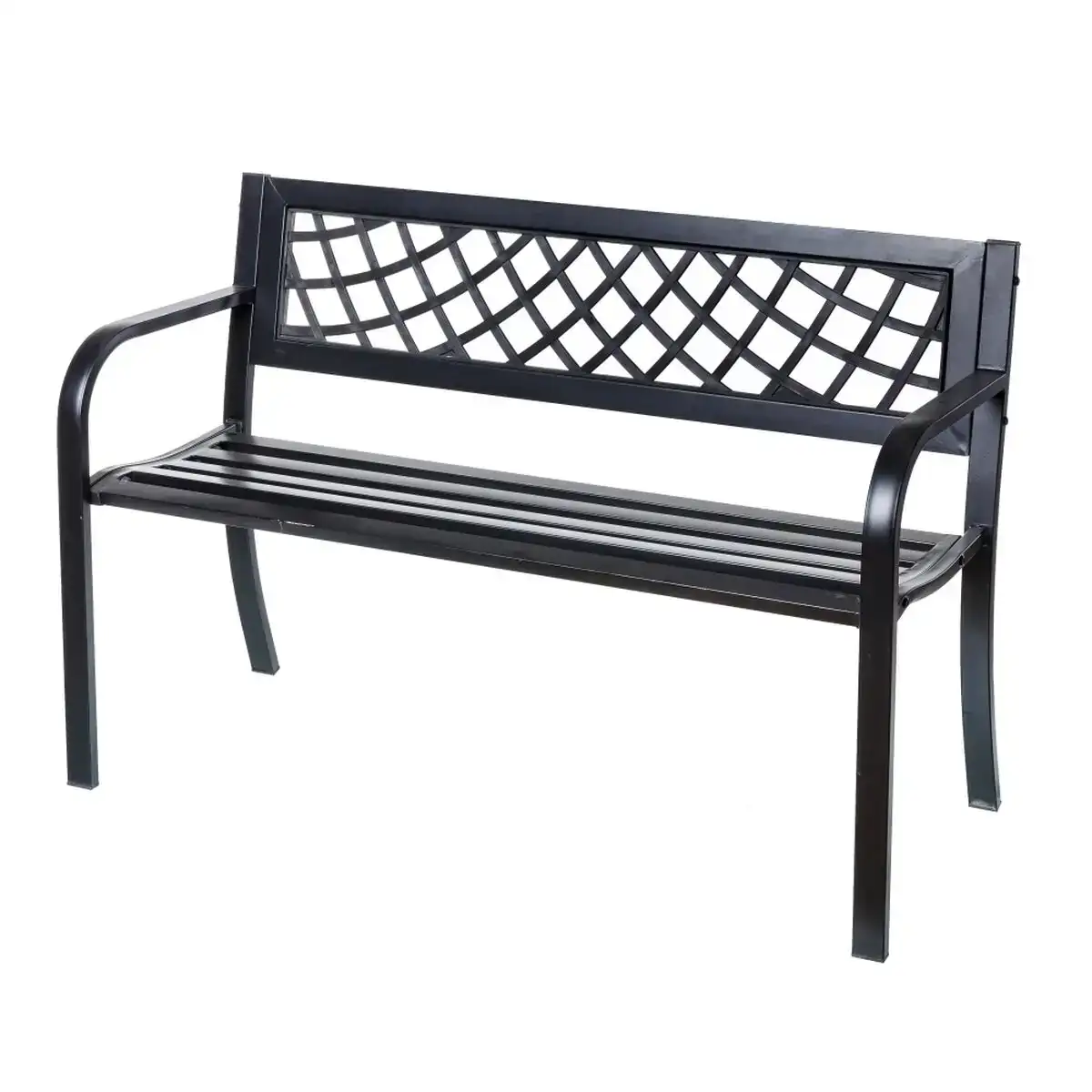 Banc viko 115 x 51 x 74 cm noir acier jardin_8165. Bienvenue sur DIAYTAR SENEGAL - Où Choisir Rime avec Qualité. Explorez notre gamme diversifiée et découvrez des articles conçus pour répondre à vos attentes élevées.