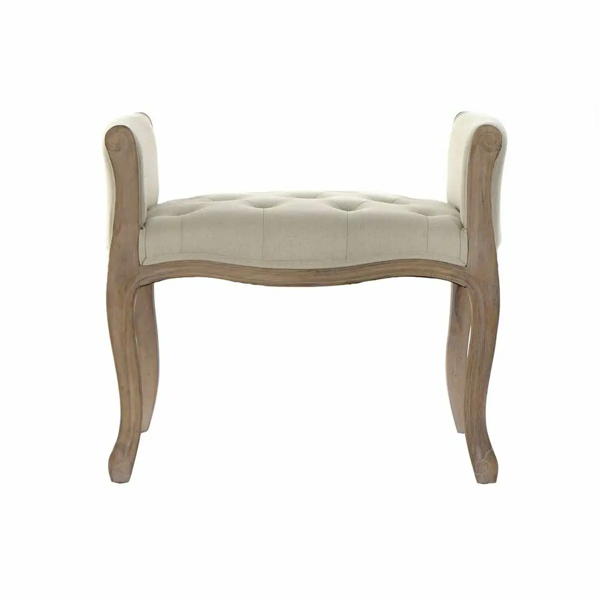 Banquette dkd home decor gris naturel bois d hevea 65 x 46 x 60 5 cm_9319. Bienvenue chez DIAYTAR SENEGAL - Où le Shopping Rime avec Diversité. Plongez dans notre univers de produits et découvrez des trésors qui représentent la richesse culturelle du Sénégal.