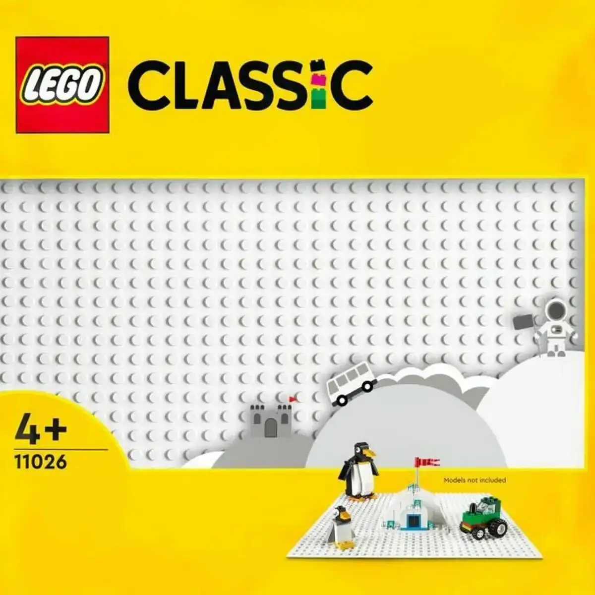 Base d appui lego 11026 classic the white building plate 32 x 32 cm_9653. DIAYTAR SENEGAL - Là où Chaque Produit a son Propre Éclat. Explorez notre boutique en ligne et trouvez des articles qui ajoutent de la brillance à votre quotidien.