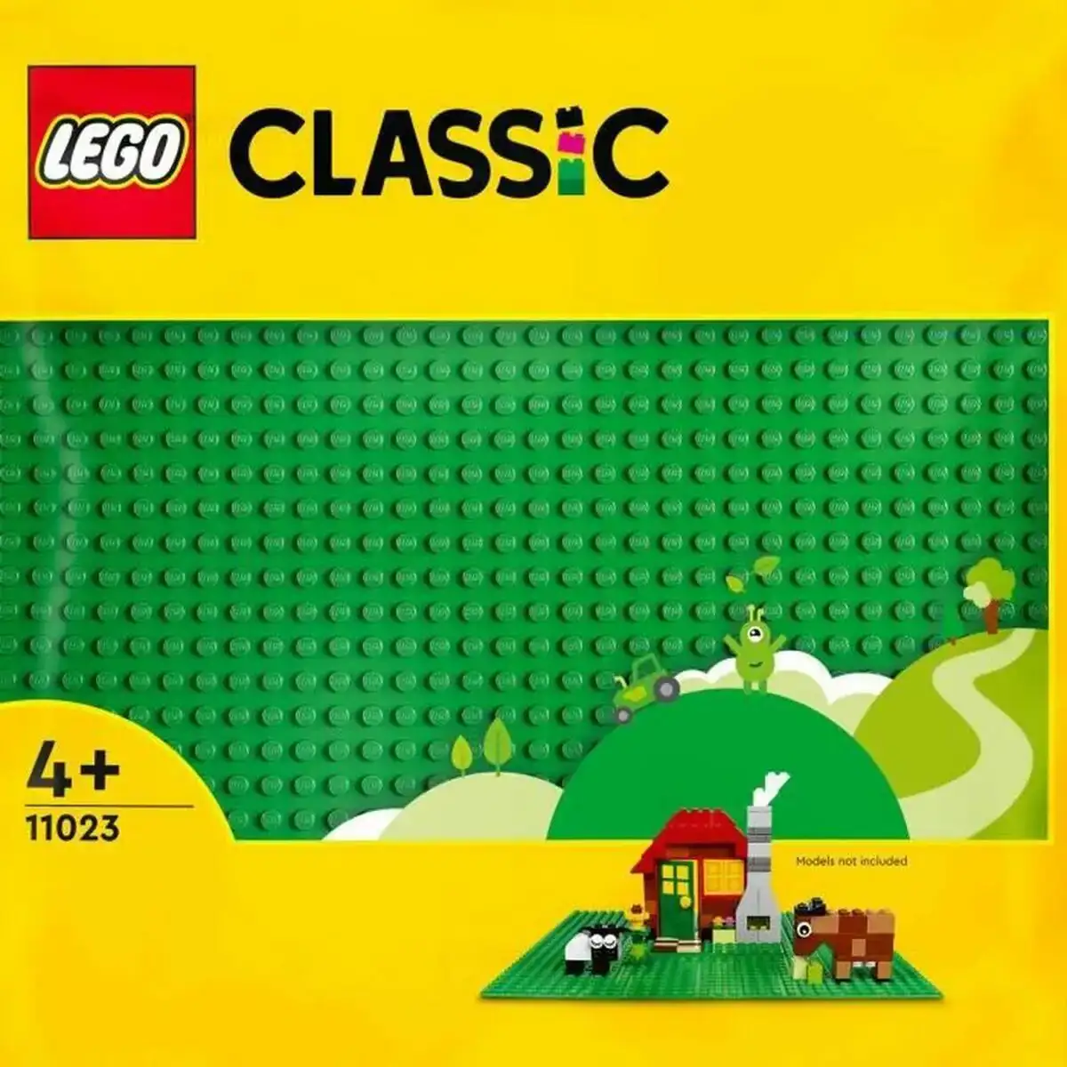 Base d appui lego classic 11023 vert 32 x 32 cm_1669. DIAYTAR SENEGAL - L'Art de Vivre avec Authenticité. Explorez notre gamme de produits artisanaux et découvrez des articles qui apportent une touche unique à votre vie.