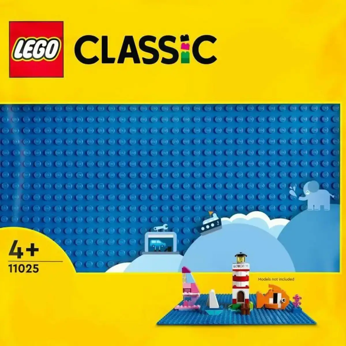 Base d appui lego classic 11025 bleu 32 x 32 cm_5503. DIAYTAR SENEGAL - Votre Marché Virtuel au Sénégal. Parcourez notre boutique en ligne pour trouver des trésors cachés, des articles indispensables du quotidien aux joyaux artistiques.