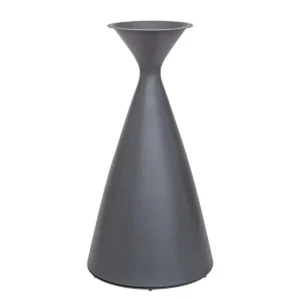 Base nadia table graphite aluminium 56 x 56 x 110 cm_5880. DIAYTAR SENEGAL - L'Art de Vivre l'Excellence au Quotidien. Explorez notre gamme et choisissez des produits qui ajoutent une note de prestige à votre vie.