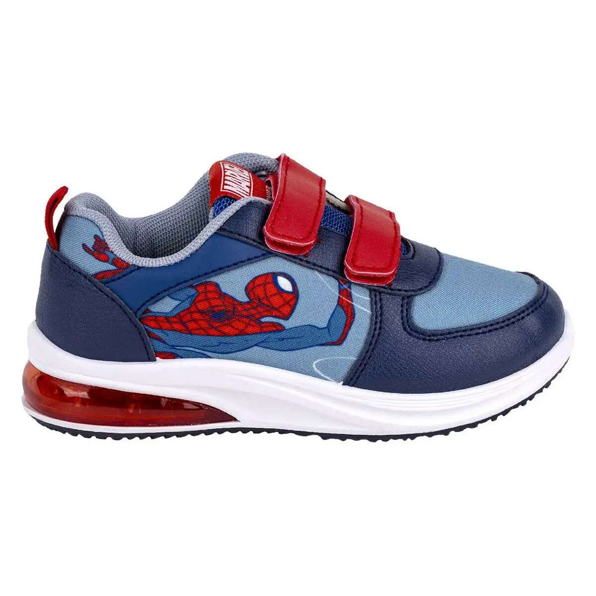 Baskets led spiderman velcro bleu_1424. DIAYTAR SENEGAL - Votre Portail vers l'Extraordinaire. Parcourez nos collections et découvrez des produits qui vous emmènent au-delà de l'ordinaire, créant une expérience de shopping mémorable.