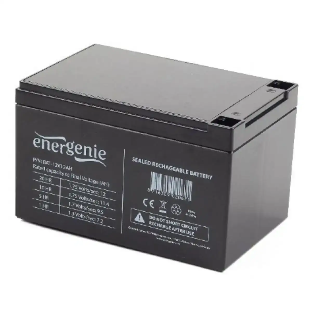Batterie gembird bat 12v12ah_4941. Entrez dans l'Univers de DIAYTAR SENEGAL - Où Chaque Produit a sa Place. Explorez nos rayons virtuels et choisissez des articles qui s'intègrent parfaitement à votre style de vie.