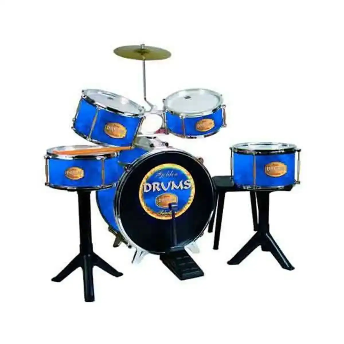 Batterie musicale golden drums reig 75 x 68 x 54 cm plastique 75 x 68 x 54 cm _5151. DIAYTAR SENEGAL - Votre Destination Shopping de Choix. Explorez notre boutique en ligne et découvrez des trésors qui reflètent votre style et votre passion pour l'authenticité.