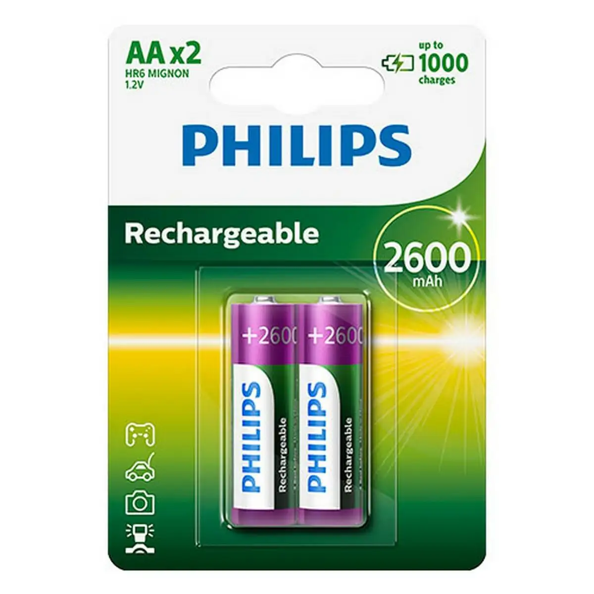 Batterie philips 2600 mah_3102. Bienvenue sur DIAYTAR SENEGAL - Où Chaque Produit a son Histoire. Découvrez notre sélection unique et choisissez des articles qui racontent la richesse culturelle et artistique du Sénégal.