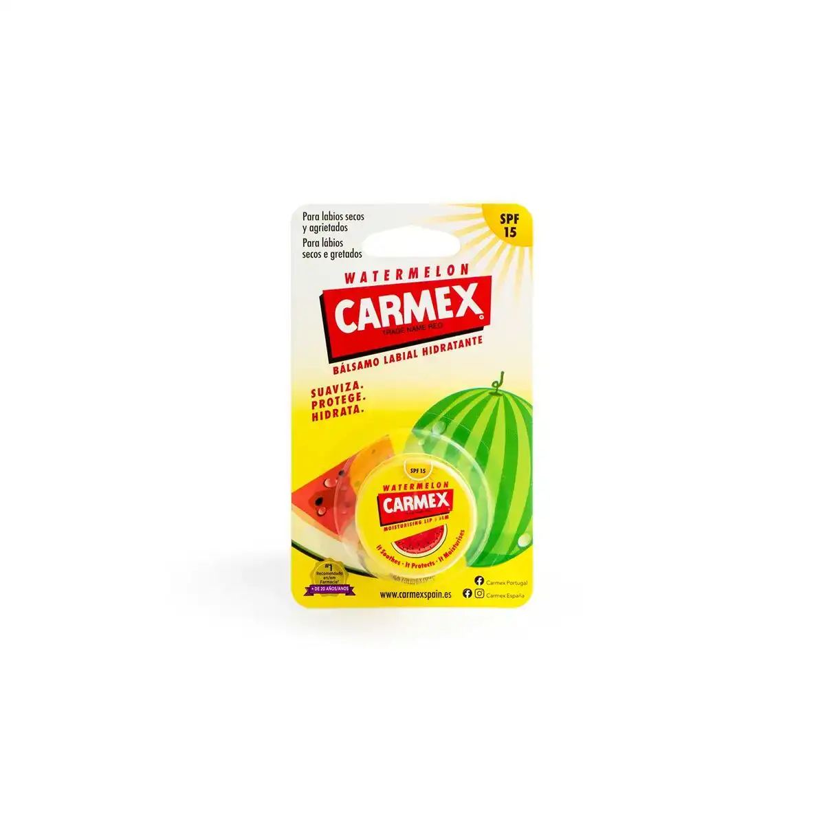 Baume a levres carmex watermelon_1930. DIAYTAR SENEGAL - Où l'Élégance Rencontre l'Authenticité. Naviguez à travers notre boutique en ligne et choisissez des produits qui incarnent le style et la tradition du Sénégal.