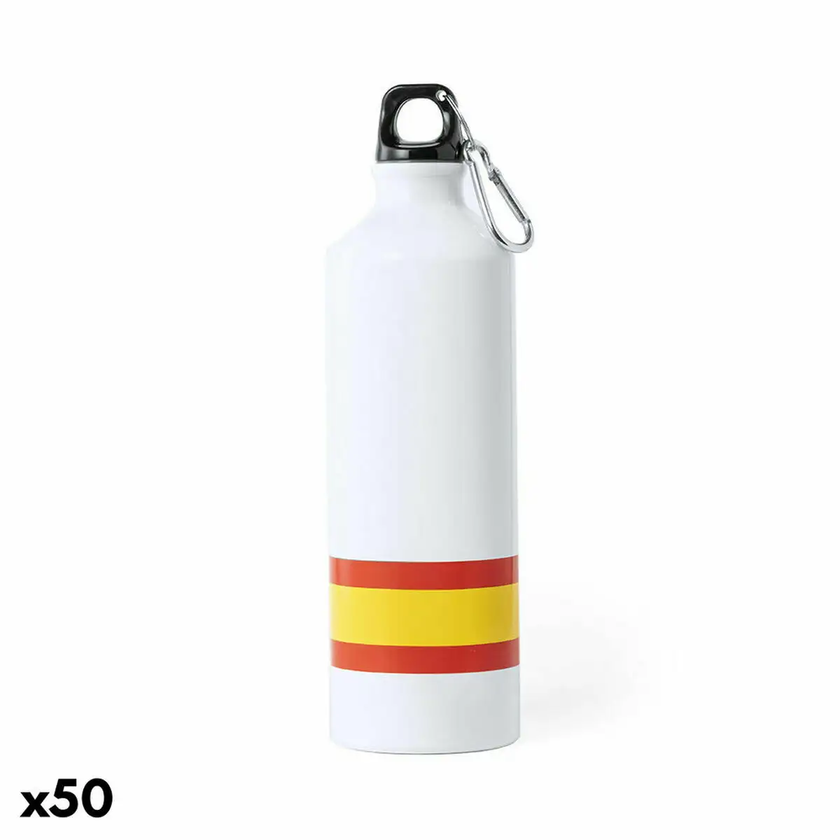 Bidon en aluminium 146977 blanc 800 ml 800 ml 50 unites _8214. DIAYTAR SENEGAL - Votre Destination Shopping Éthique. Parcourez notre gamme et choisissez des articles qui respectent l'environnement et les communautés locales.