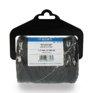 Bobine de fil edm noir raphia_9750. Bienvenue chez DIAYTAR SENEGAL - Votre Porte d'Accès à la Diversité. Découvrez notre boutique en ligne et choisissez parmi une pléthore d'articles qui célèbrent la richesse culturelle du Sénégal et au-delà.