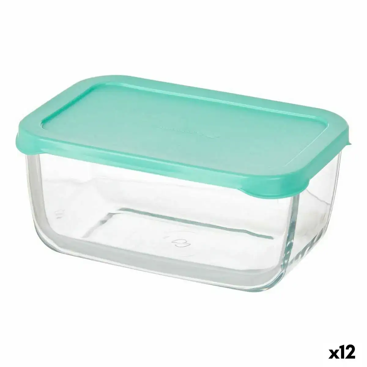 Boite a lunch snow 790 ml vert transparent verre polyethylene 12 unites _8541. DIAYTAR SENEGAL - Où Choisir est un Plaisir Responsable. Parcourez notre catalogue et choisissez des produits qui incarnent notre engagement envers des pratiques durables et éthiques.