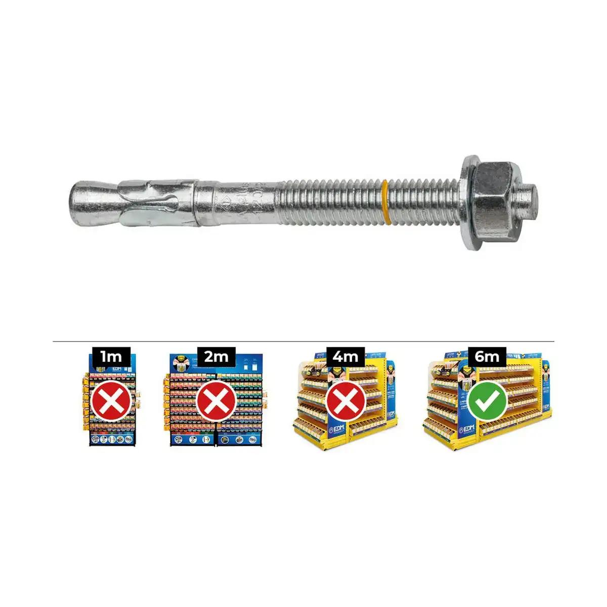 Boite a vis celo o 12 x 130 mm_3355. Entrez dans le Monde de DIAYTAR SENEGAL - Où Chaque Article Raconte une Histoire Unique. Explorez notre boutique en ligne pour dénicher des trésors qui incarnent l'âme du Sénégal.