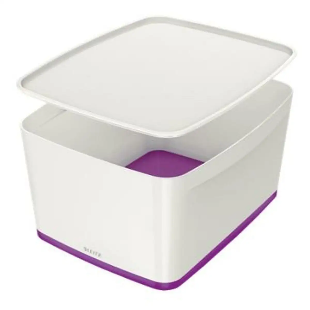 Boite de rangement leitz mybox wow grand violet avec couvercle blanc abs 31 8 x 19 8 x 38 5 cm _8409. DIAYTAR SENEGAL - Là où la Qualité est Non Négociable. Parcourez notre boutique en ligne pour découvrir des produits qui incarnent le raffinement et l'excellence du Sénégal.