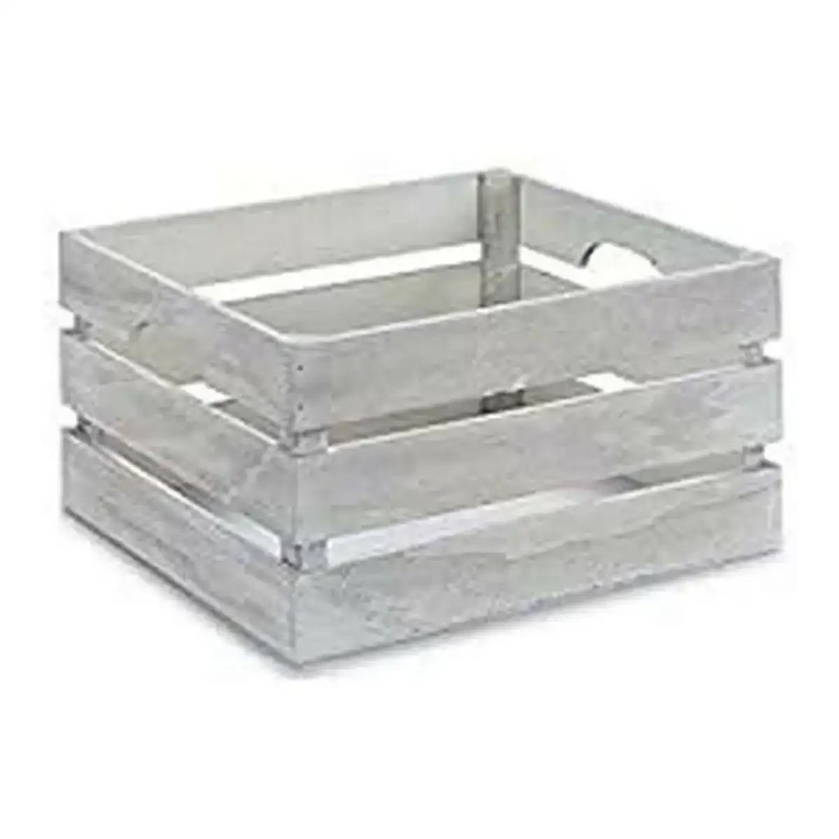 Boite decorative blanc bois 36 x 18 x 26 cm_4700. DIAYTAR SENEGAL - Où la Tradition s'Harmonise avec le Moderne. Parcourez notre gamme diversifiée et choisissez des produits qui révèlent l'âme du Sénégal.
