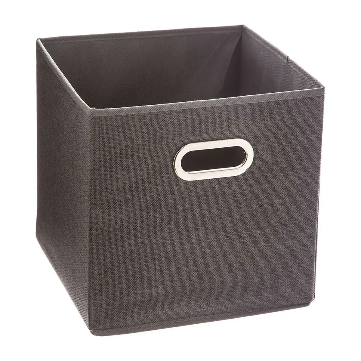 Boite multiusage 5five tissu gris fonce 31 x 31 x 31 cm _7508. Bienvenue chez DIAYTAR SENEGAL - Là où les Désirs Prendent Vie. Explorez notre boutique en ligne et laissez-vous séduire par des articles qui font écho à vos aspirations et à votre style unique.