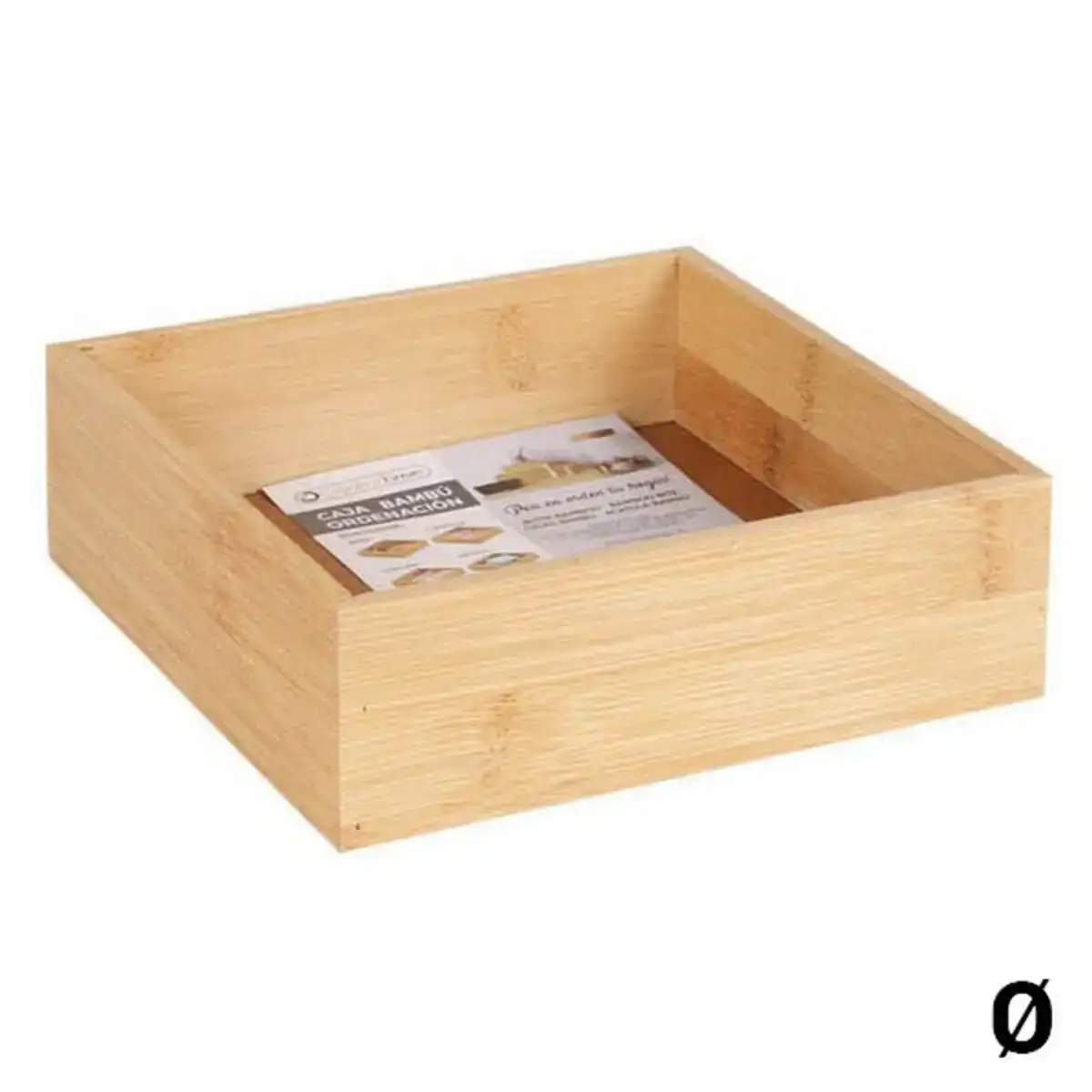 Boite multiusage confortime organisateur bambou_2308. Entrez dans l'Univers de DIAYTAR SENEGAL - Où le Shopping Devient une Découverte. Explorez nos rayons et dénichez des trésors qui illuminent votre quotidien.