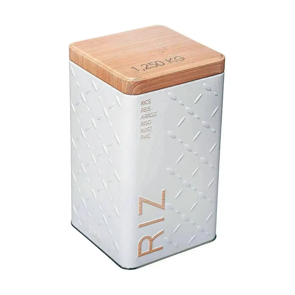 Boite multiusage nature scandi metal blanc 1 25 kg_9390. DIAYTAR SENEGAL - Votre Passage vers l'Exceptionnel. Explorez notre boutique en ligne, où chaque produit est choisi avec soin pour offrir une expérience de shopping inoubliable.