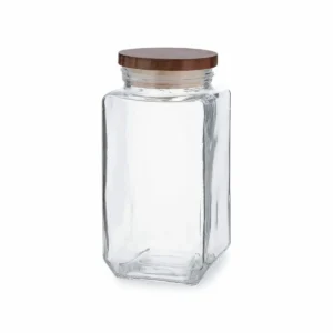 Boite quid ebano verre transparent 1 l _5099. DIAYTAR SENEGAL - Où Chaque Achat Raconte une Histoire. Explorez notre boutique en ligne et créez votre propre narration à travers notre diversité de produits, chacun portant une signification unique.