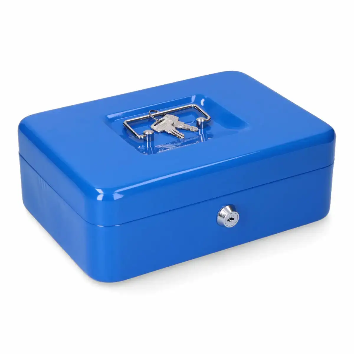 Boite securite micel cfc09 m13397 bleu acier 25 x 18 x 9 cm_5072. DIAYTAR SENEGAL - L'Artisanat à Portée de Clic. Découvrez notre boutique en ligne pour trouver des produits uniques qui célèbrent la créativité et l'artisanat sénégalais.