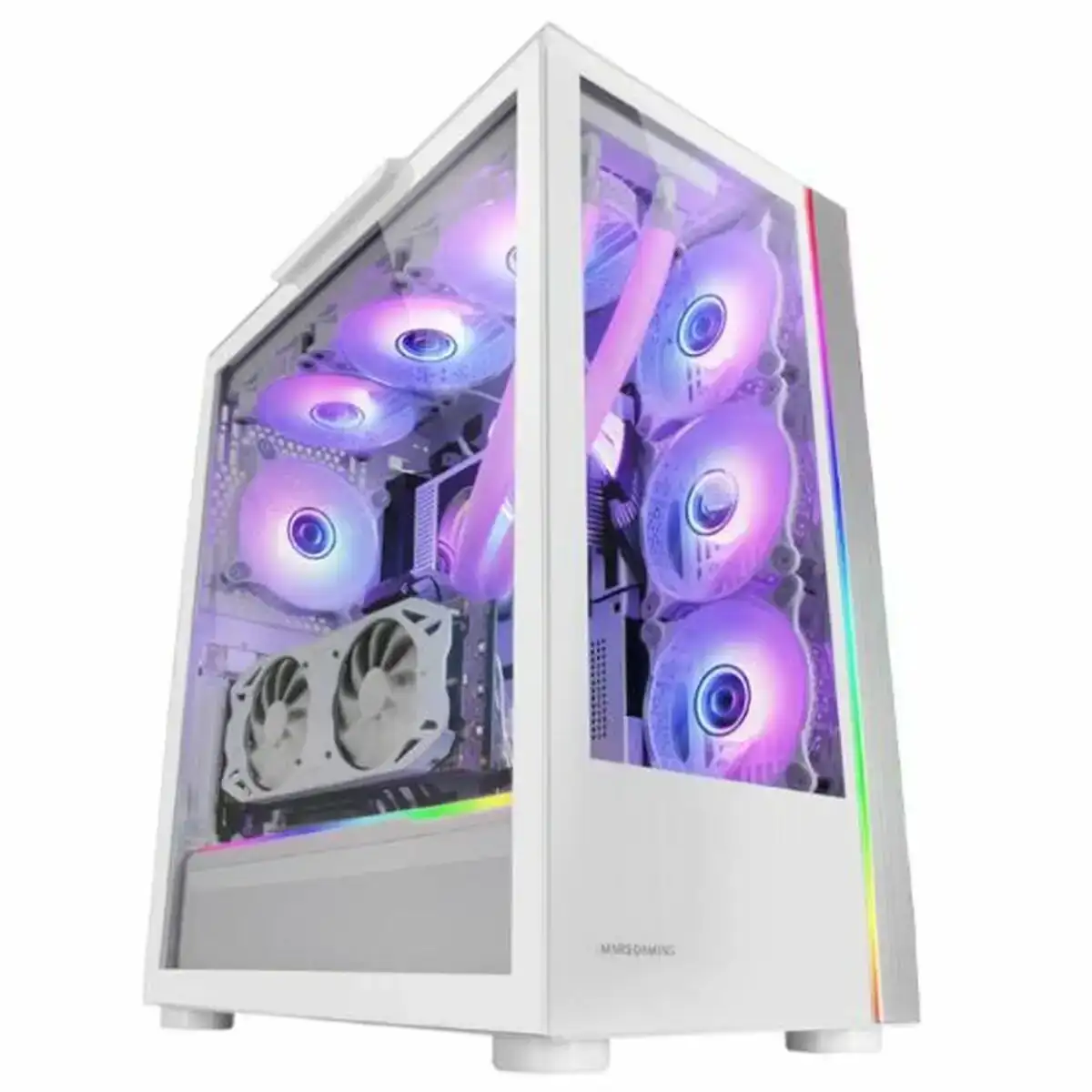 Boitier atx semi tour mars gaming mcultra xxl premium rgb blanc_3123. Bienvenue chez DIAYTAR SENEGAL - Où le Shopping Rime avec Diversité. Plongez dans notre univers de produits et découvrez des trésors qui représentent la richesse culturelle du Sénégal.