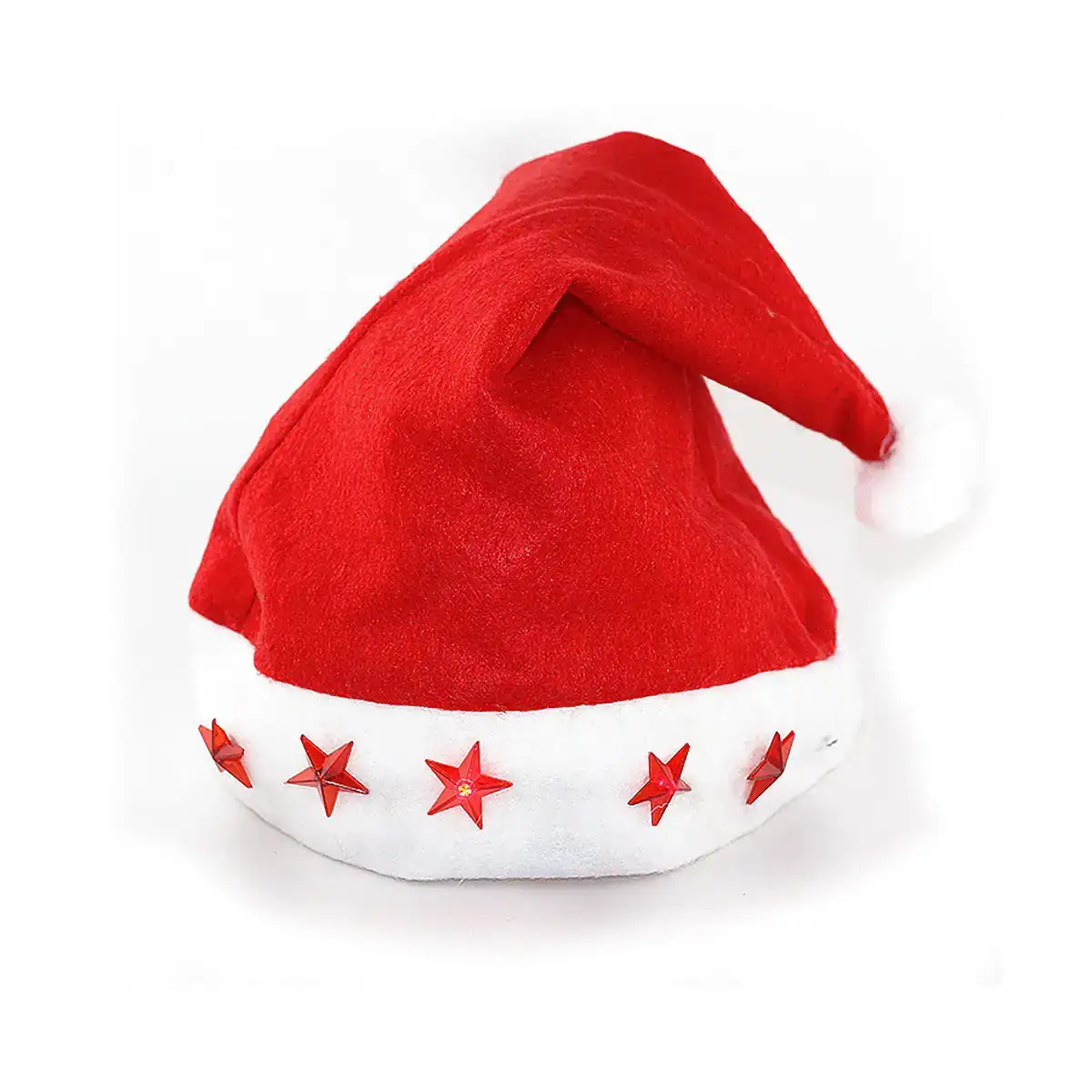 Bonnet de pere noel decoris 660157 rouge 30 x 40 cm _1062. DIAYTAR SENEGAL - Où Choisir est un Acte d'Amour pour le Sénégal. Explorez notre boutique en ligne et choisissez des articles qui célèbrent la culture et l'artisanat du pays.